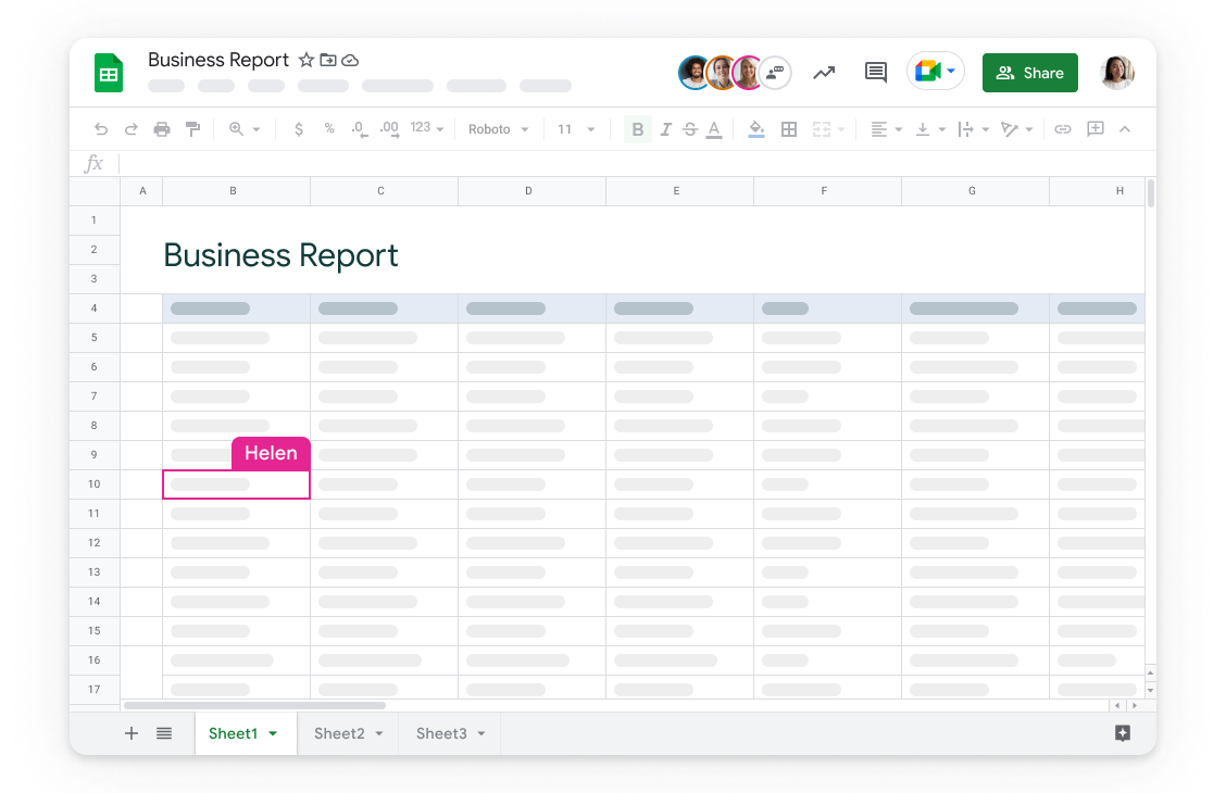 Google Sheets as alternative for Microsoft Excel.