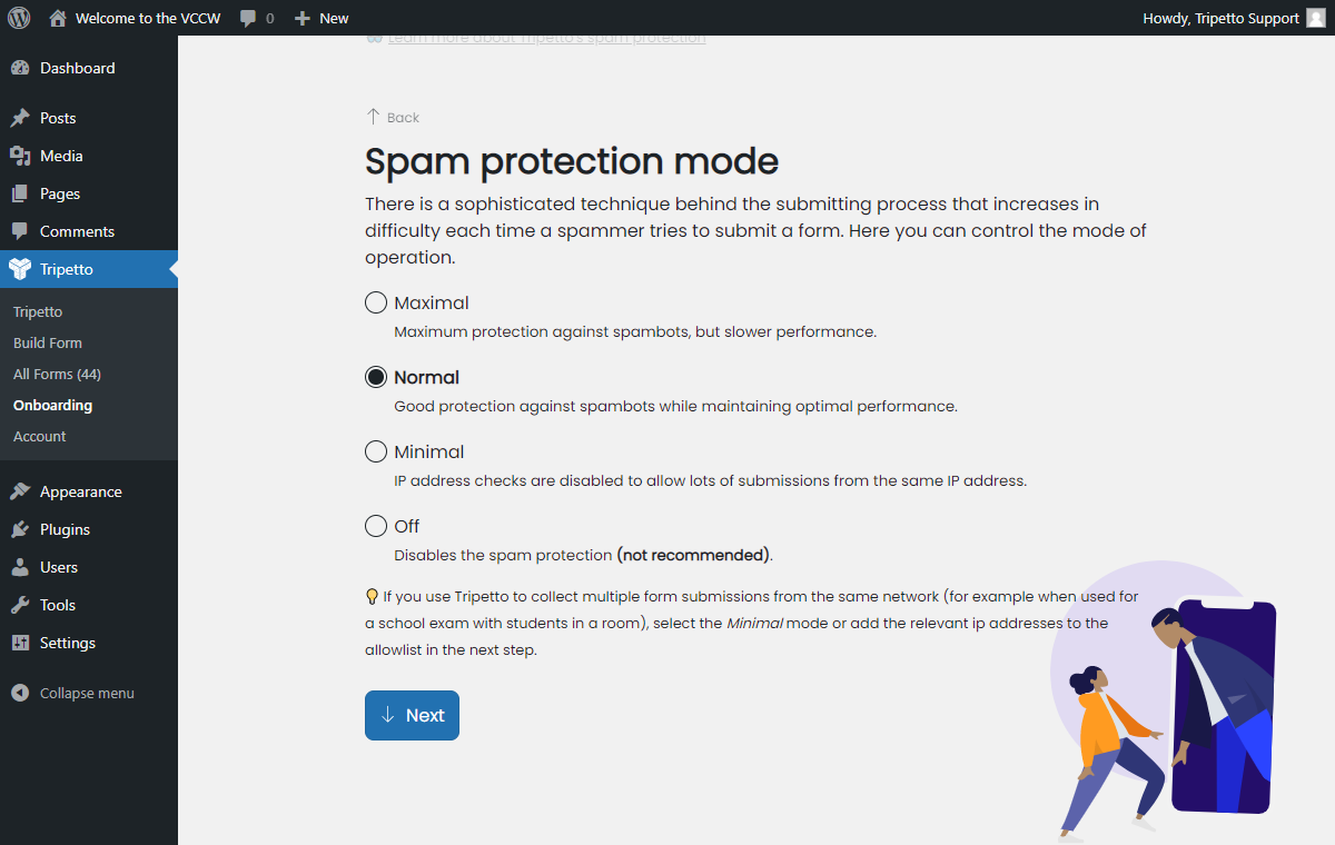 Stop spam on Typeform using Zapier and OOPSpam