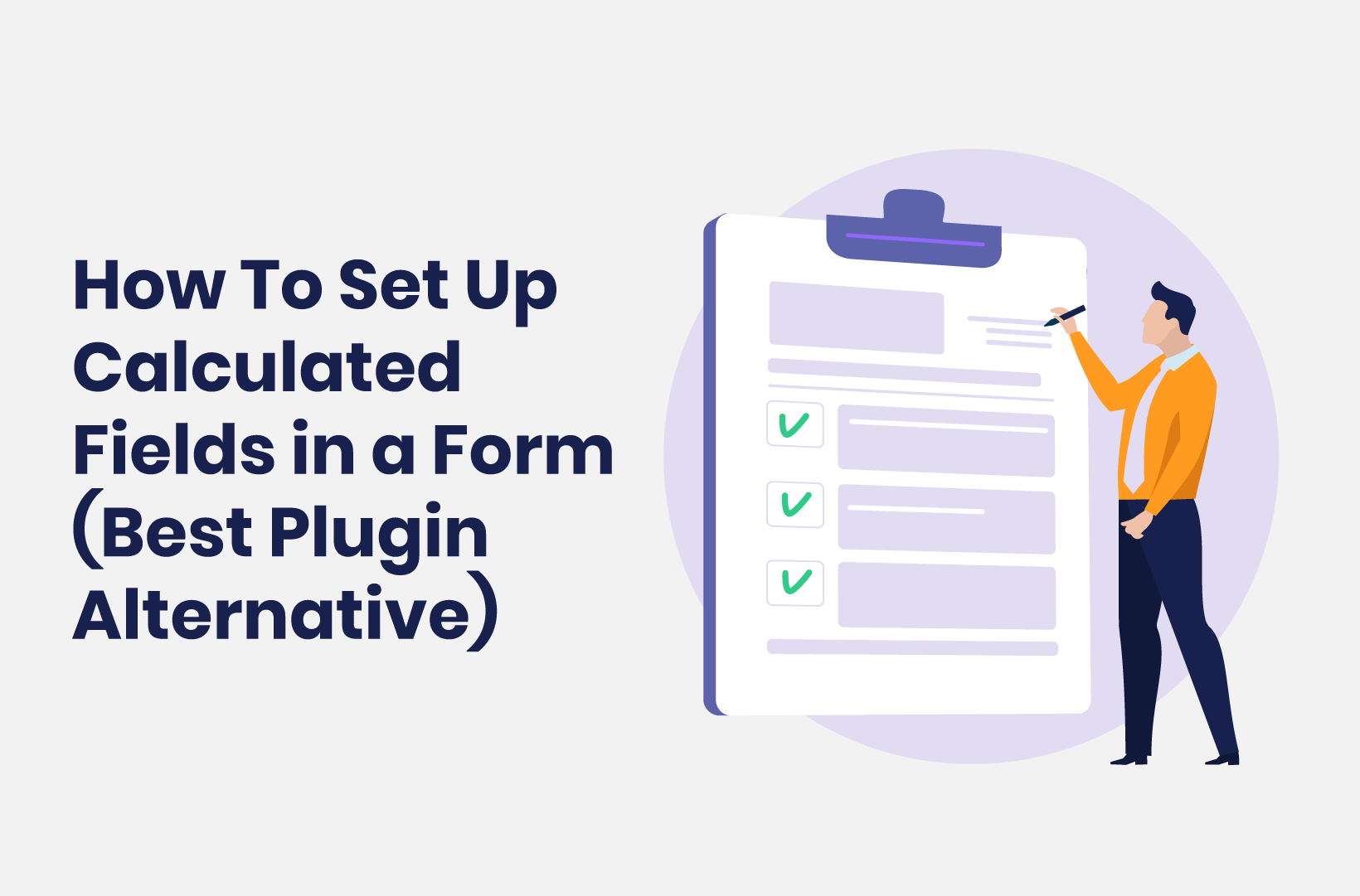 Intro image by blog article How to Set Up Calculated Fields in a Form (Best Plugin Alternative)