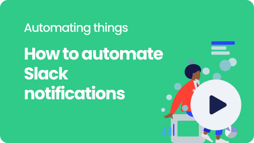 Visual thumbnail for the video 'How to automate Slack notifications'