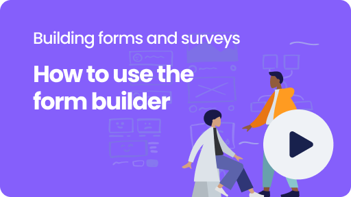 Visual thumbnail for the video 'How to use the form builder'