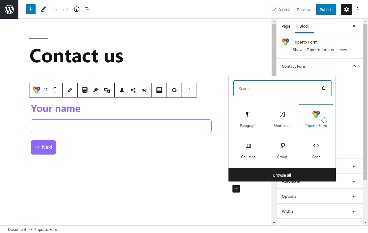 TATTLETAIL CONTACT FORM – Built with SiteBuilder